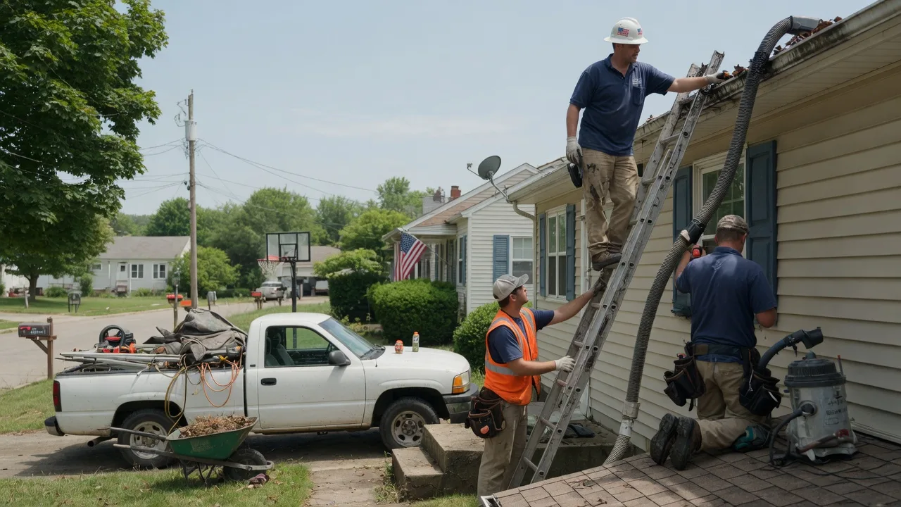 Gutter Installation in Girard, KS near me